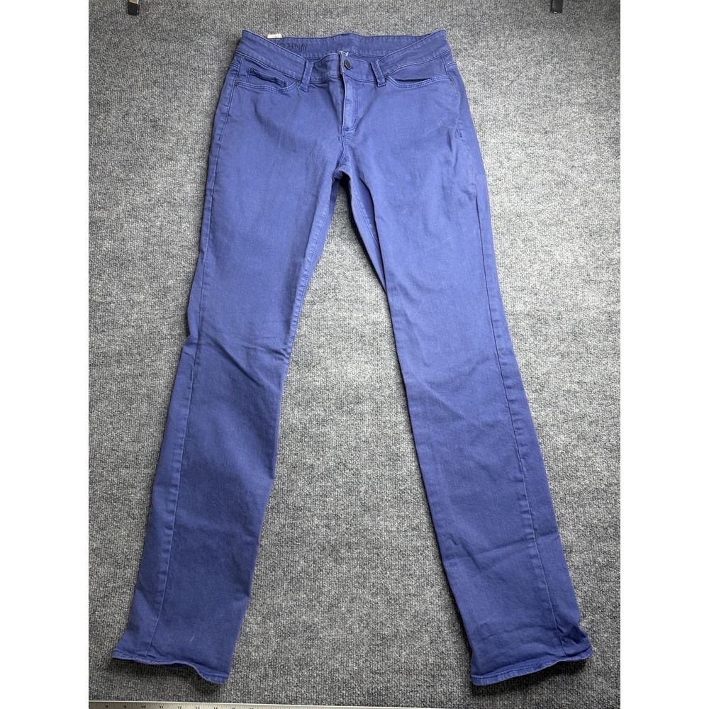 Modern‎ Fit Women's  Blue Skinny Pants Size 8 Slim Leg